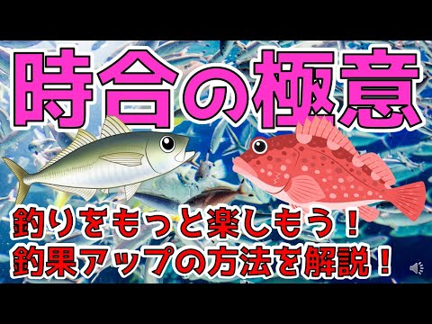 【時合】時合とは？魚が釣れるタイミング１５選