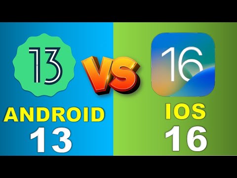 IOS 16 VS ANDROID 13 OS Comparison !