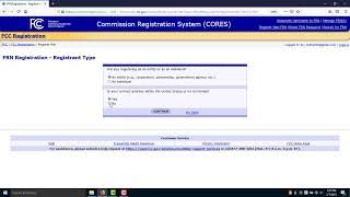Tutorial | FCC FRN Registration