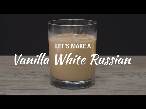Vanilla White Russian Cocktail - Drink Recipe
