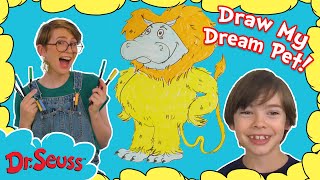 FULL EPISODE: How to Draw A Hippo Lion! | Draw My Dream Pet | Dr. Seuss