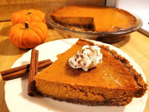 Pumpkin Pie with Graham Cracker Crust and Sweetened Condensed ๐๐ฅง|๐๐ Easy Thanksgiving Recipe ๐ฆ