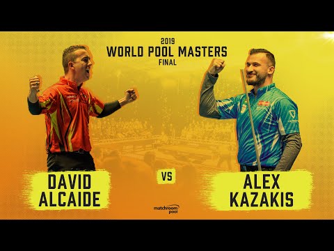 David Alcaide vs Alex Kazakis | 2019 World Pool Masters Final