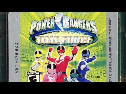 power rangers time force game boy color cheats