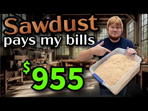 Everyone Throws Sawdust Away...Here's How to SELL IT!