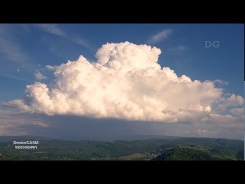 Compilation of aerial footage - Resita, Romania