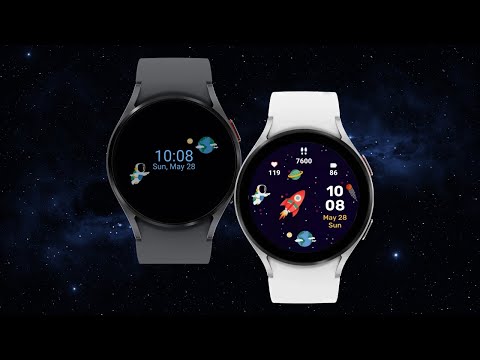 Space Watch Face Animated