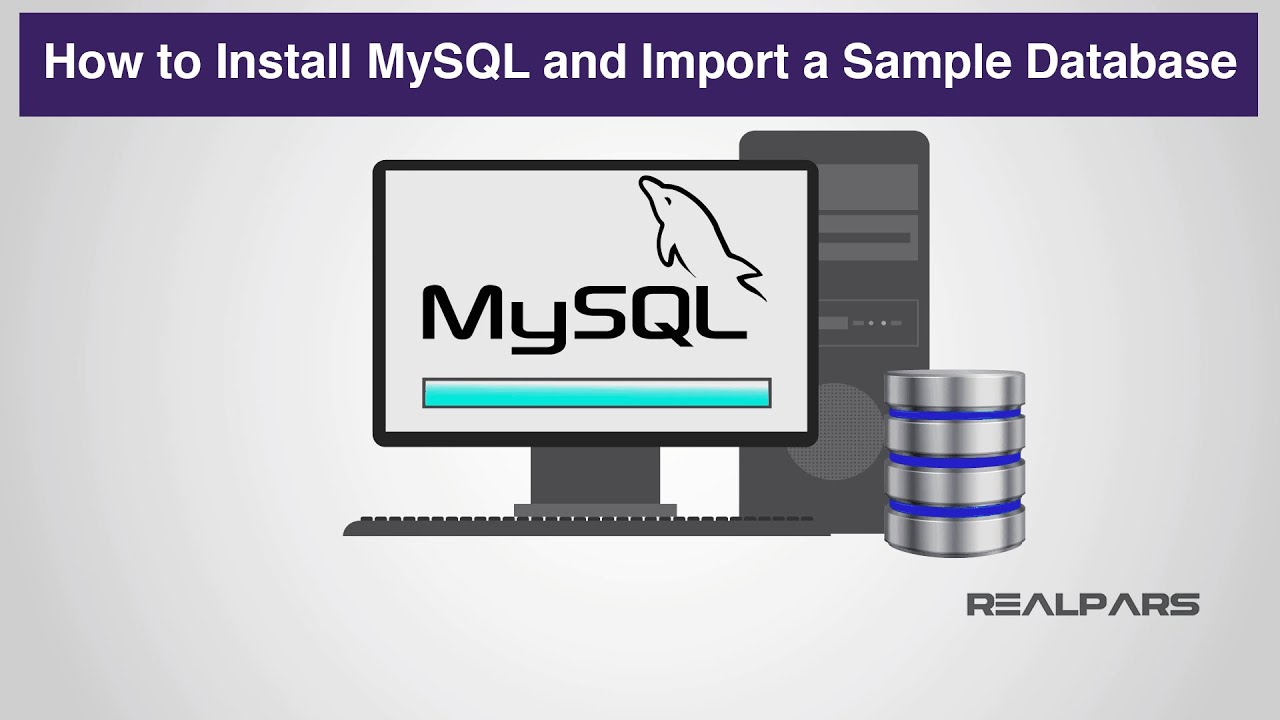 How to Install MySQL and Import a Sample Database