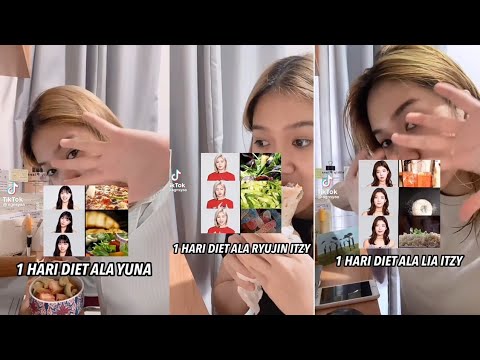 1 HARI DIET ala Member ITZY✨ | YEJI RYUJIN LIA CHAERYONG YUNA