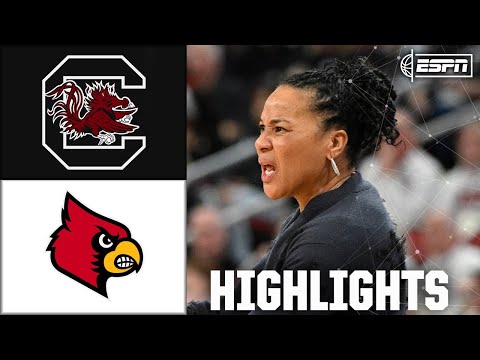 South Carolina Gamecocks vs. Louisville Cardinals | Full Game Highlights | ESPN College Basketball