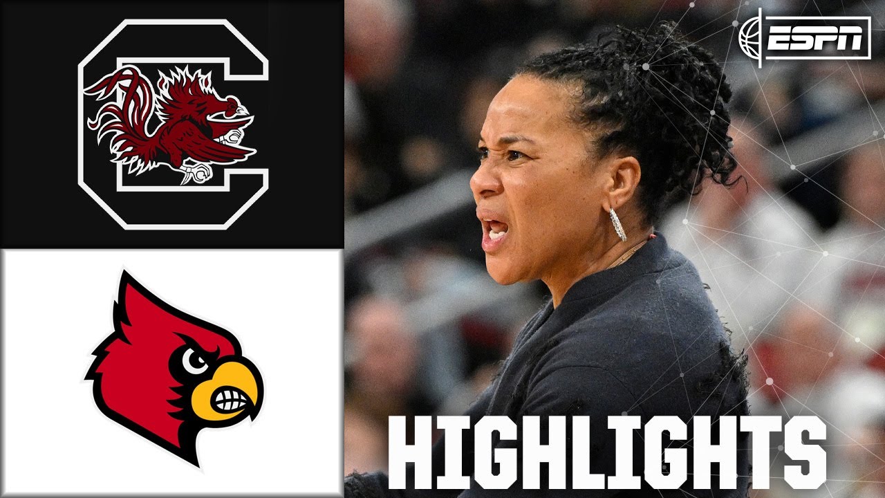 South Carolina Gamecocks vs. Louisville Cardinals | Full Game Highlights | ESPN College Basketball