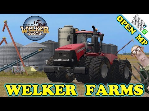 Farming Simulator 2017 | Welker Farms Inc | Open Multiplayer With Music | Behind The Hedge Gaming
