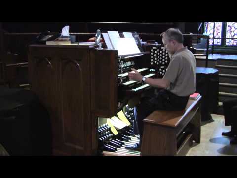 Luther Memorial Organ 05/08/13  - Bach - Gigout
