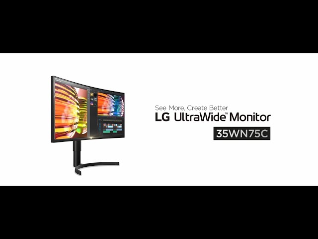 Màn hình cong LG 35WN75C-B 35inch/QHD/VA/HDR/FreeSync/100Hz/USB-C