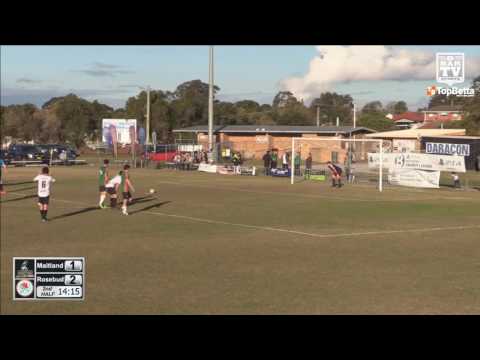 2016 NNSWF NPL Round 14 Highlights - Maitland FC v Adamstown Rosebud FC