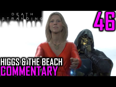 Death Stranding Walkthrough Part 46 - Higgs Appears On The Beach & Bridge Baby Experiment Story