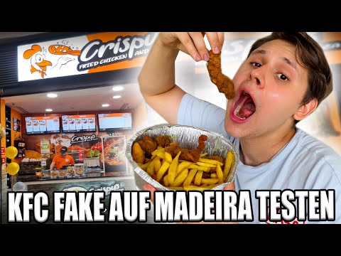 I'M TESTING THE KFC FAKE IN MADEIRA🍗🧐(BETTER THAN KFC?🤔)