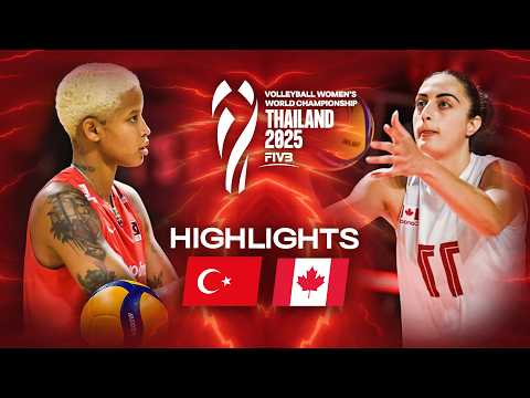 Türkiye 🇹🇷 vs. Canada 🇨🇦 - Highlights | Women's World Championships 2025