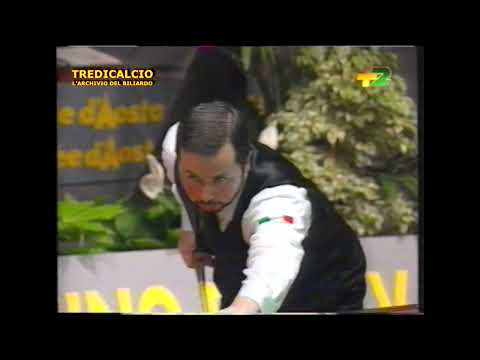 ZITO vs AULETTA FINALE 5^PROVA 3°CAMPIONATO MONDIALE BILIARDO WORLD CUP 1996@TREDICALCIO