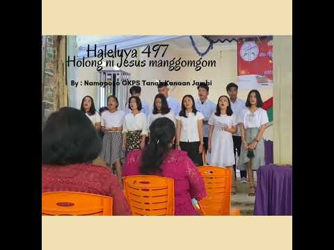 cover Haleluya 497 Holong ni Jesus Manggomgom