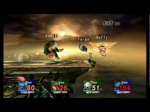 VC7  Atomsk (MK) and Zucco (Lucario) vs. Anti (MK) and Cable (DK) 2 - SSBB - SSBB