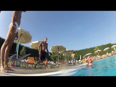 Piscina Narabay - Island Fun Village (Busto Arsizio - Italy) 28 Lug 2013! ( gopro hero2 camera )