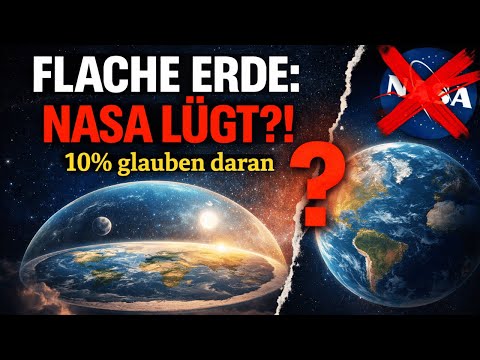 FLACHE ERDE! 🌍 10% glauben NASA LÜGT — Die Wahrheit?