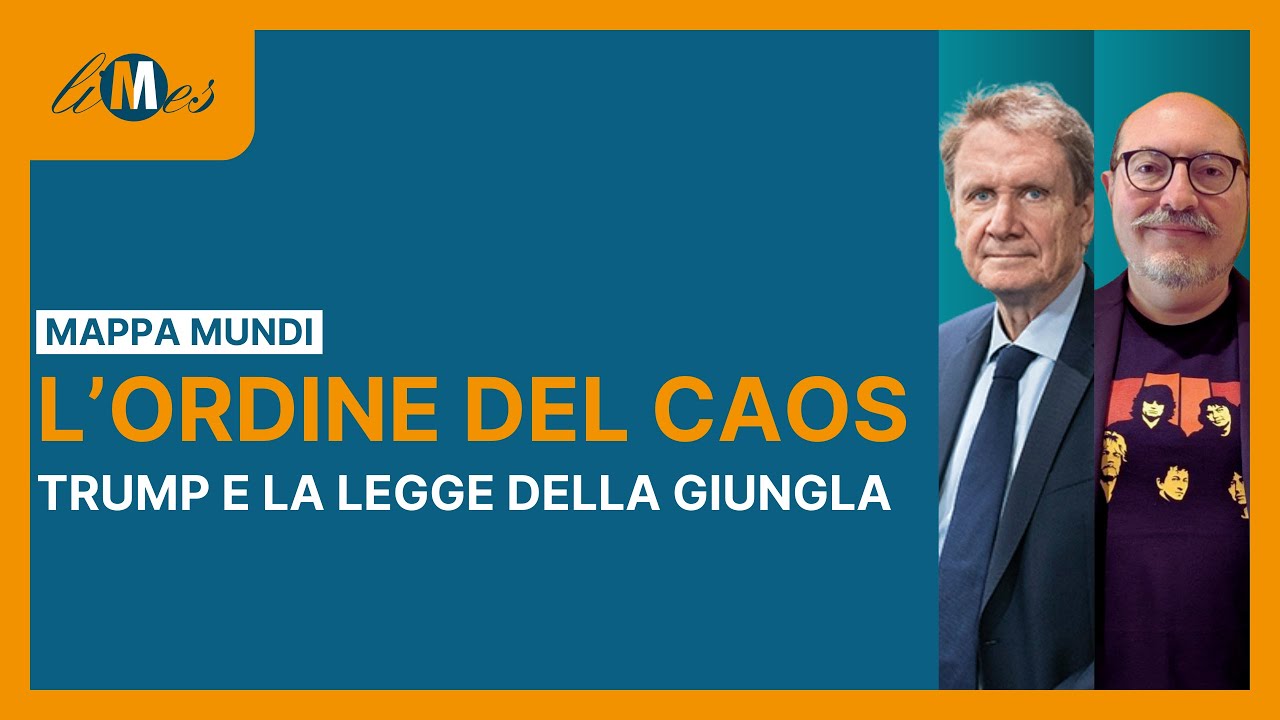 L'ordine del caos. Trump e la legge della giungla - MappaMundi con Lucio Caracciolo
