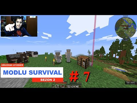 Çiftlik - Bölüm # 7 / Minecraft Modlu Survival 1.12.2 - Sezon 2