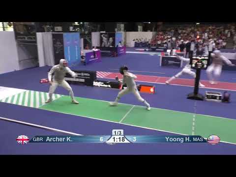 World Championships 2023 SMF - L64 - Kristjan Archer GBR v Hans Yoong MAS