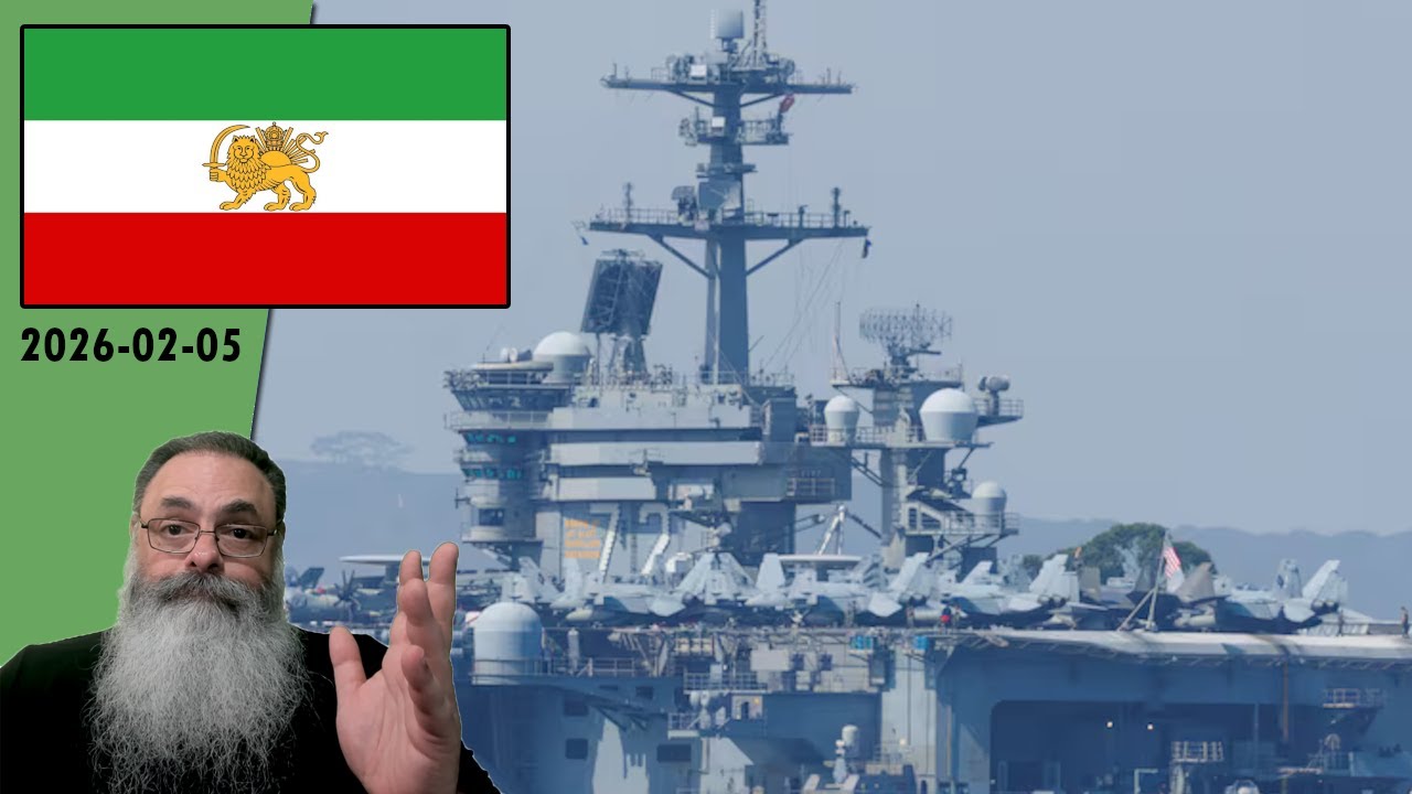 #Irã 2026-02-05: DOIS DRONES IRANIANOS foram ABATIDOS ao se APROXIMAR do PORTA-AVIÕES AMERICANO
