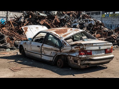 FULL RESTORATION OF A DUSTY BMW E34 525i AFTER YEARS IN STORAGE | FROM NEGLECT TO SHOWROOM