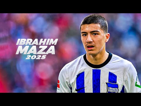 Ibrahim Maza is a Breakout Wonderkid Attacking Midfielder 🇩🇿 | 2025ᴴᴰ