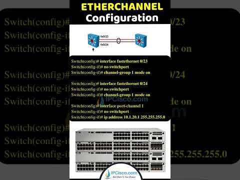 Cisco ETHERCHANNEL Configuration! | Quick Configurations | IPCisco.com