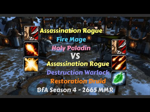 Assassination Rogue PvP 8.3 - One good go is all you ever need