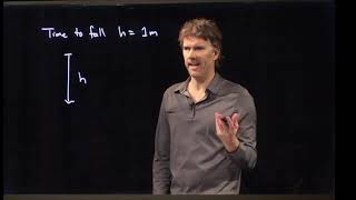 How Long Are You in the Air During a Dunk? | Physics with Professor Matt Anderson | M2-08