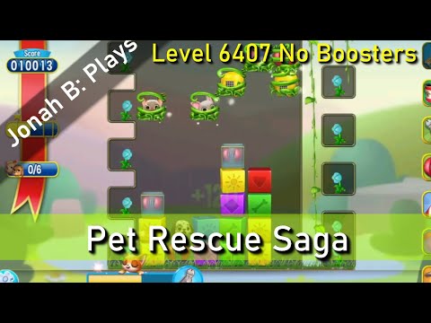 Pet Rescue Saga Level 6407 No Boosters