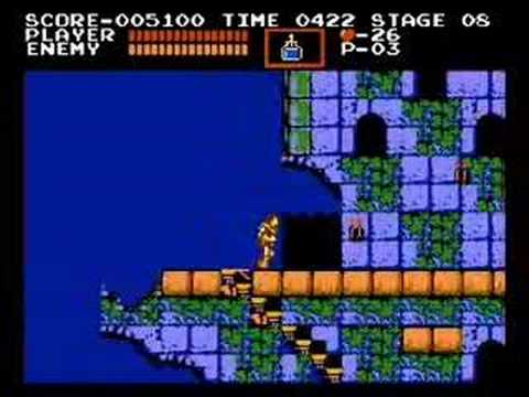 Castlevania I (nes) - Stage 3 - Castlevania