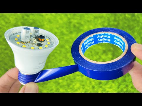 Why is it not patented? Wrap an LED bulb with electrical tape and you'll be Surprised !