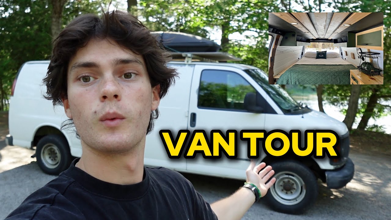 VAN TOUR | My Full 2001 GMC Savana Conversion
