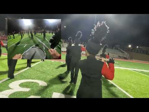 WHS 2023 Marching Tigers Danzón Performance & Spanish Parade Sequence SAX & Snare POV