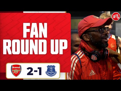 What Do We Need To Do To Win The League? | Fan Round Up | Arsenal 2-1 Everton
