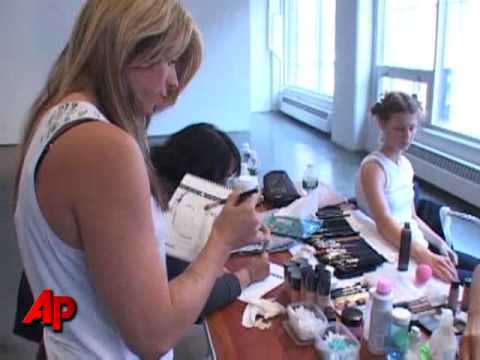 Backstage at Fashion Week: The Makeup Test