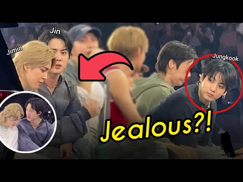 Jungkook Couldn't Hide His Jealousy to Jin?! His Adorable Reaction Says It All...