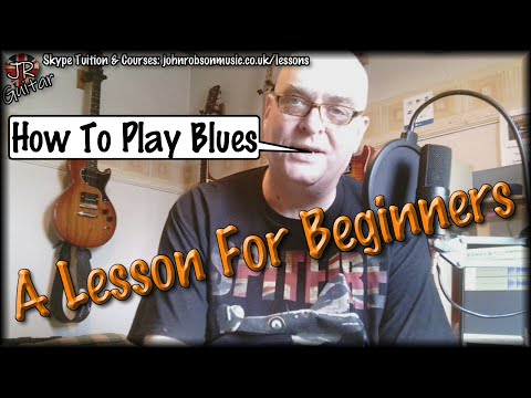 An Easy Blues Lesson For Beginners