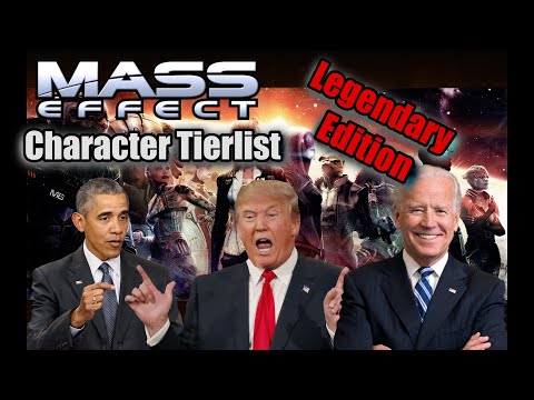 Presidents Rank Mass Effect Characters Legendary Edition