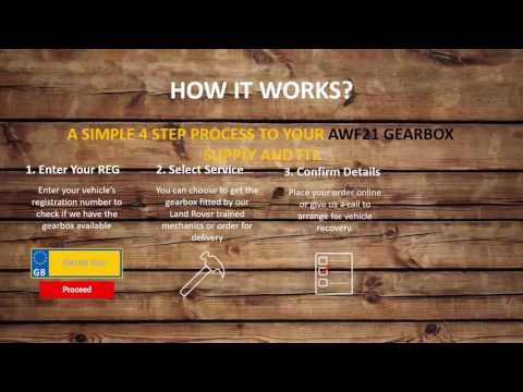 AWF21Gearbox for sale, cheapest online prices, fitting and delivery available