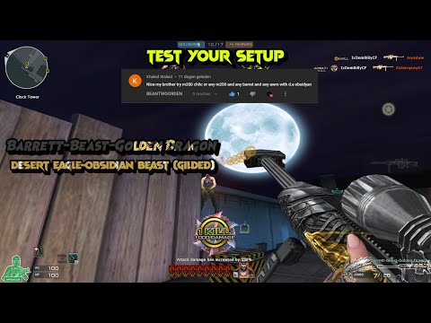 Crossfire West l Test Your Setup l Barrett-Beast-Golden Dragon & D.E-Obsidian Beast (Gilded) in 2K
