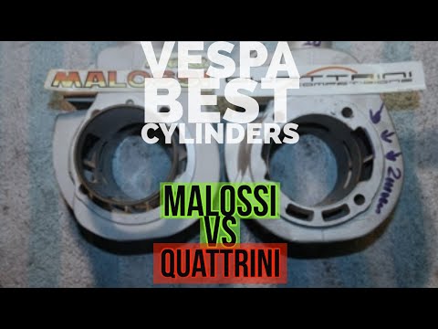 vespa QUATTRINI M244 vs MALOSSI 210 compared | FMP-Solid PASSion |