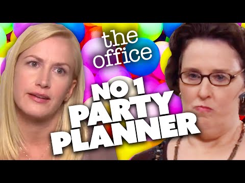 Angela Vs Phyllis: No. 1 Party Planner | The Office | Comedy Bites